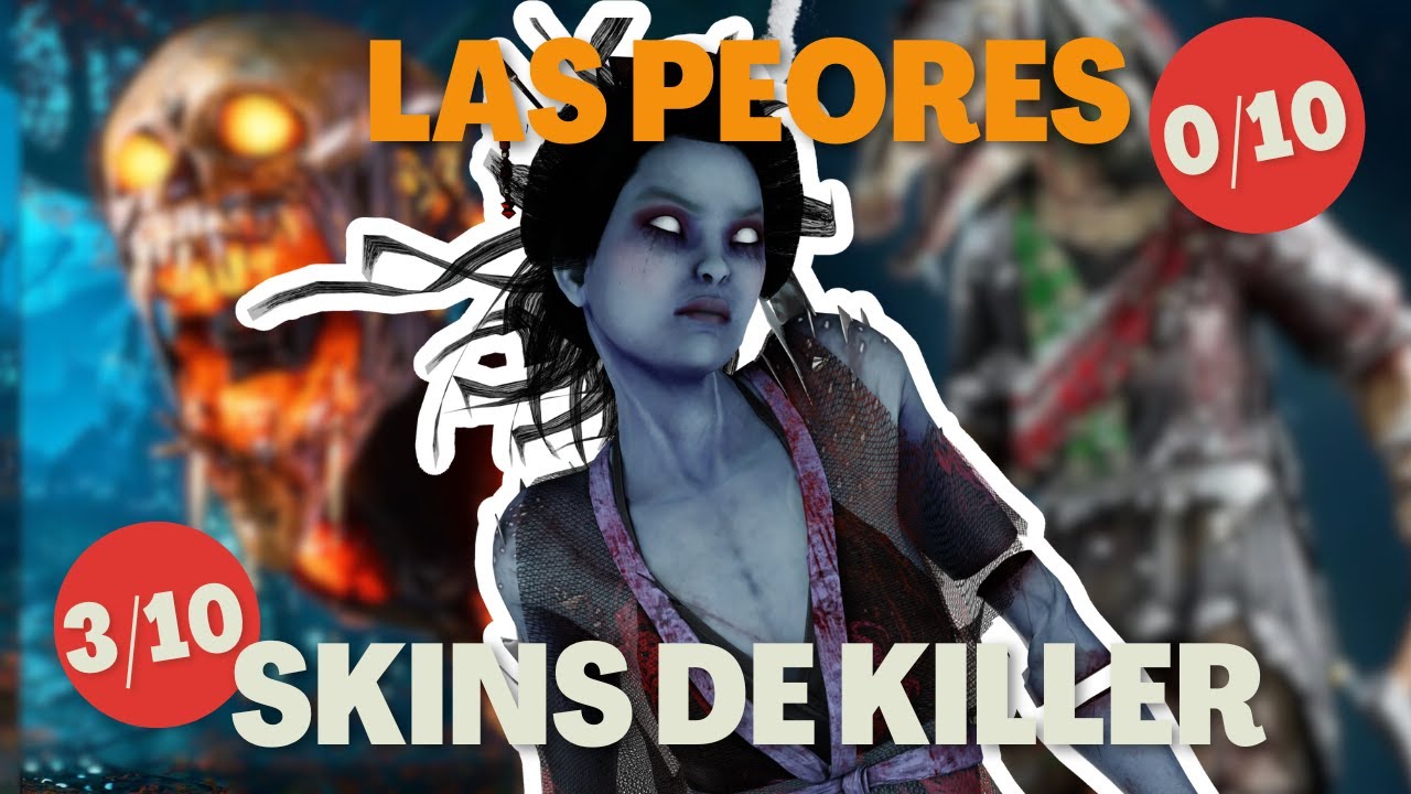 💀 Las SKINS MÁS DECEPCIONANTES de KILLERS en DbD | ¿Por Qué BHVR NOS FALLA? 😞