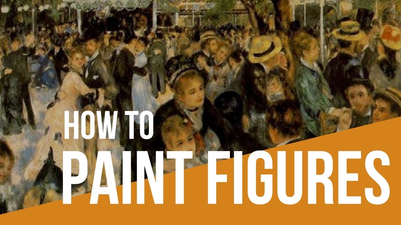 Painting Figures in Landscapes - Shapes, Values and Gesture