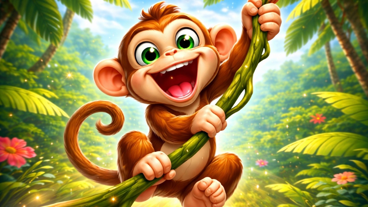 Majmun i Drugari 🐒🦁 | Vesela Dečija Pesma