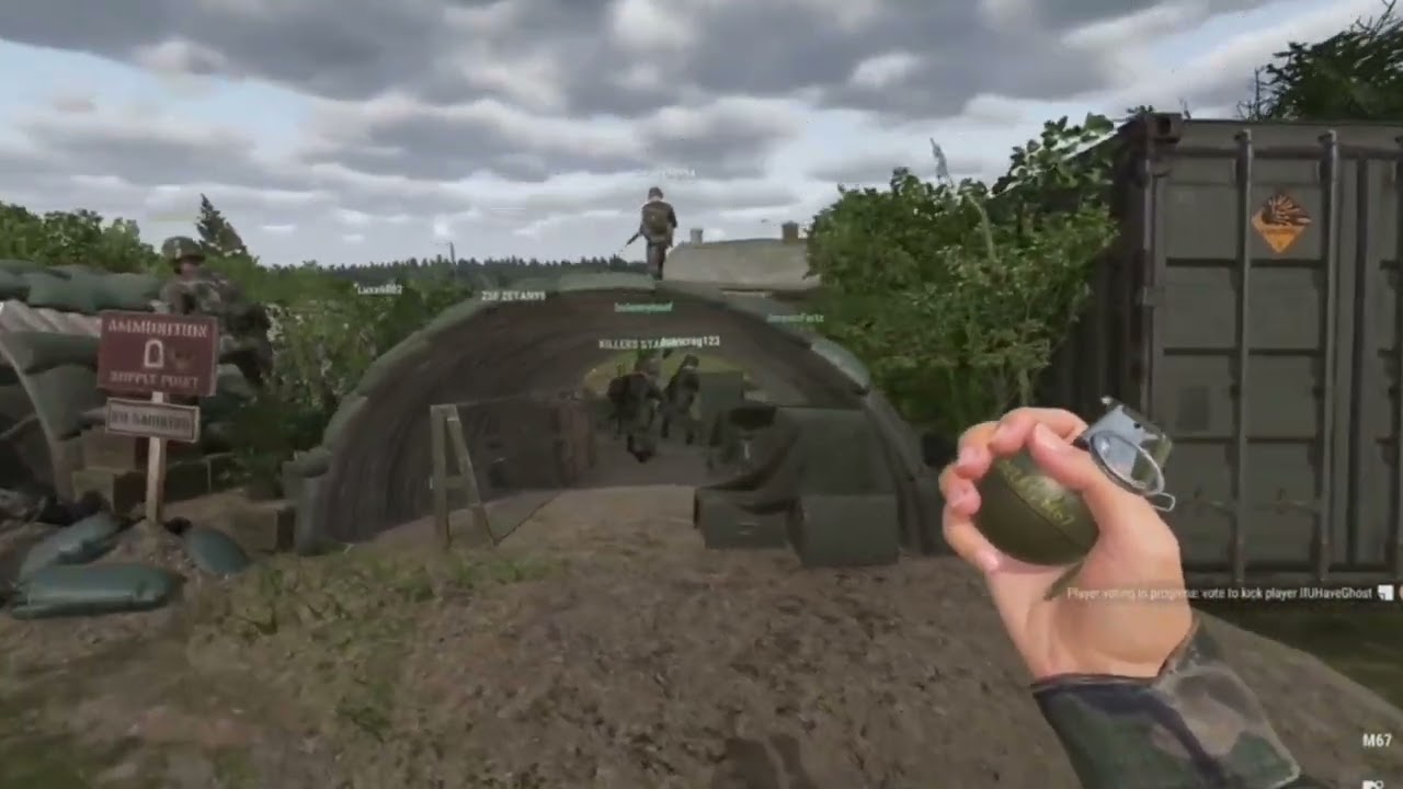 Arma Reforger - Trolling Includes Throwing Grenades Straight Up!