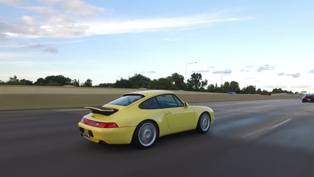 PCARMARKET Auction: 1997 Porsche 993 Carrera 6-Speed Pastel Yellow
