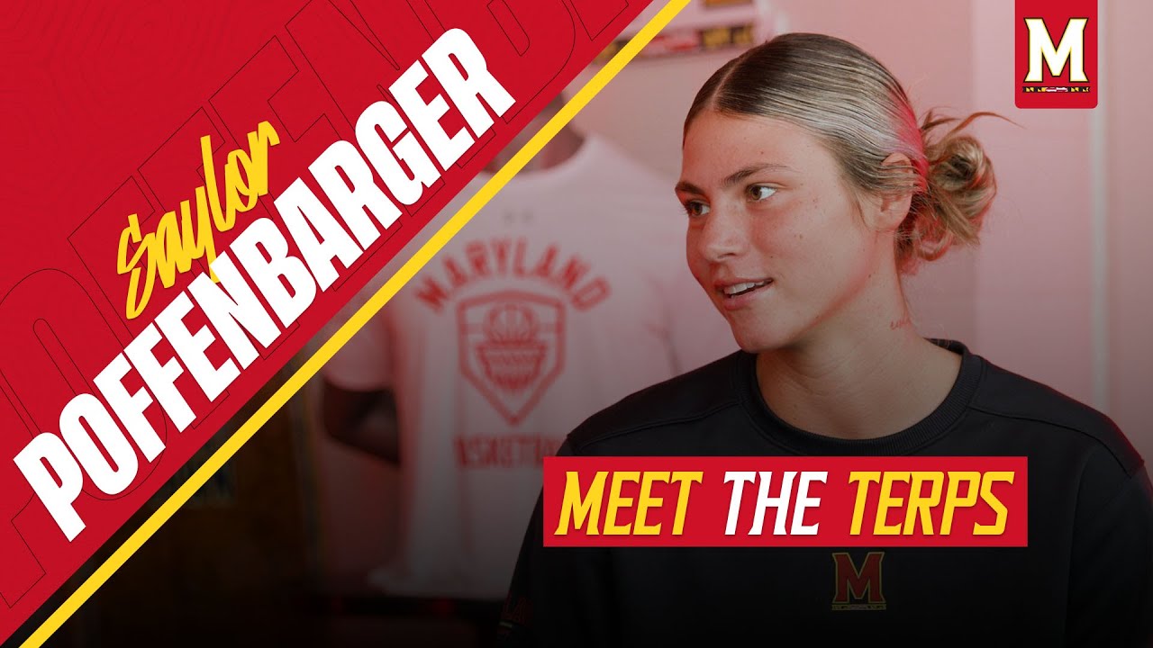 Maryland Women's Basketball | Meet the Terps | Saylor Poffenbarger