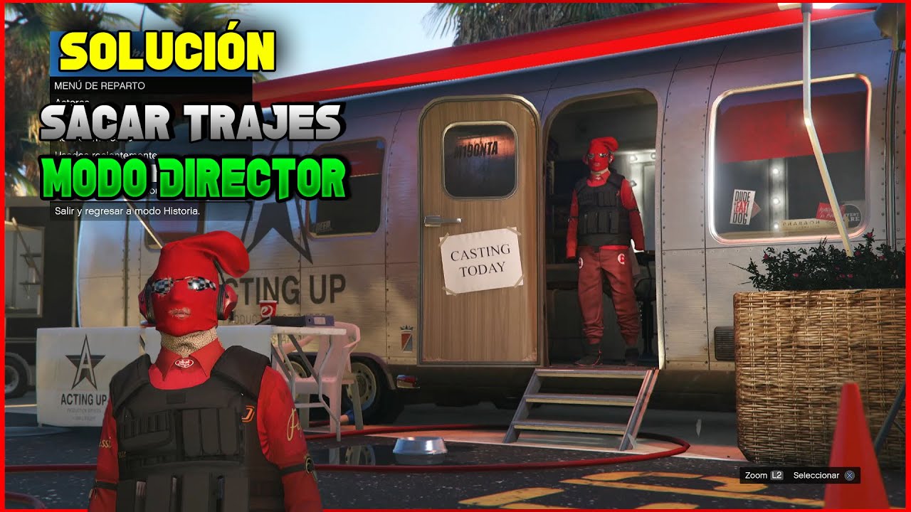 Solución Sacar trajes de modo director en el dlc de navidad gta v online 1.58 playstation/xbox