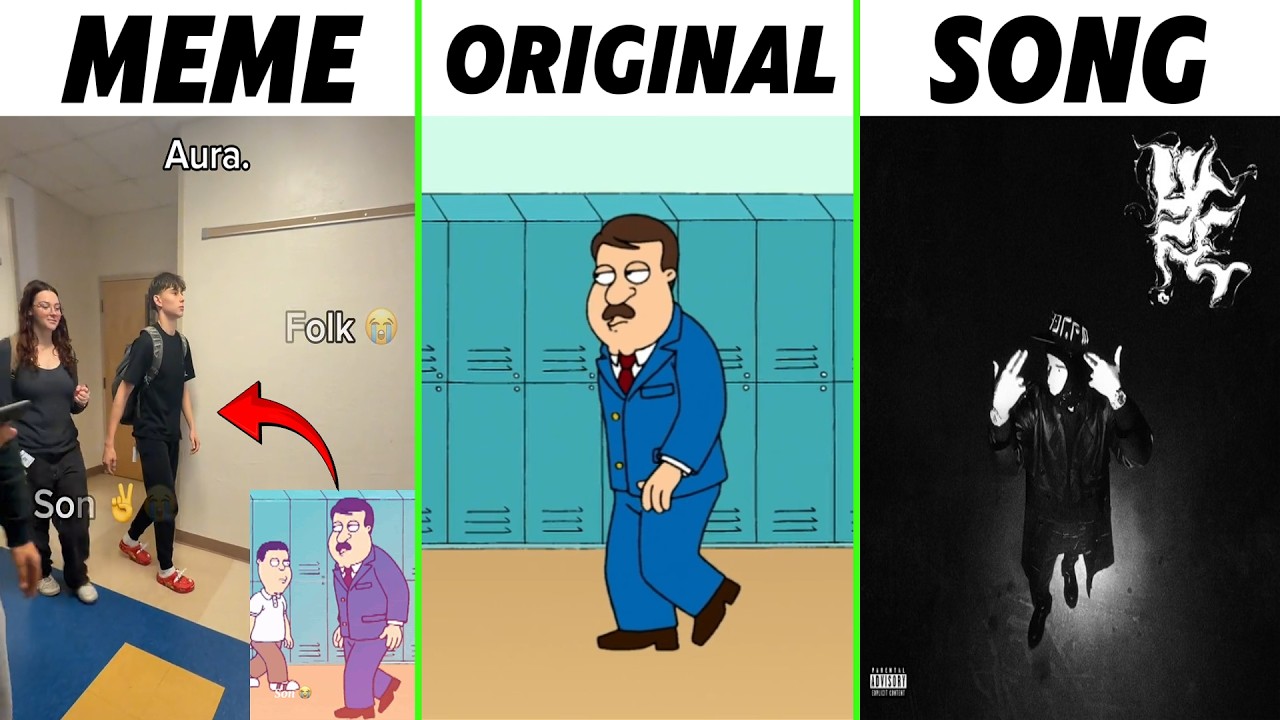 Tom Tucker Walking Slow Original Video vs Meme vs Original Song