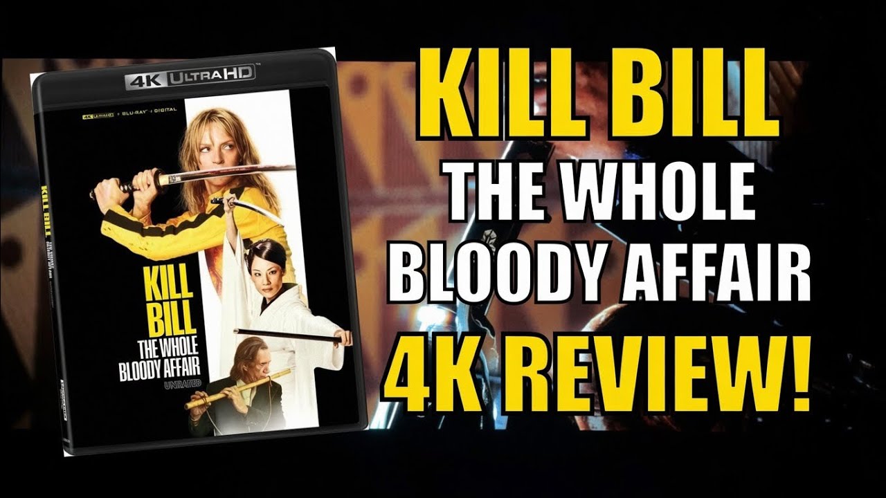 Kill Bill: The Whole Bloody Affair (2004) Recensione 4K UHD Blu-ray!