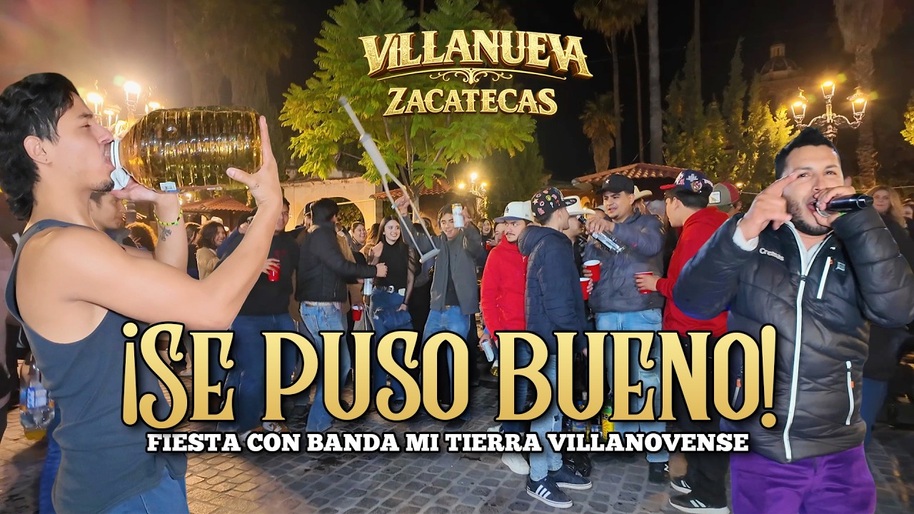 ¡Qué noche en Villanueva! Banda Mi Tierra Villanovense puso a bailar a todo el pueblo