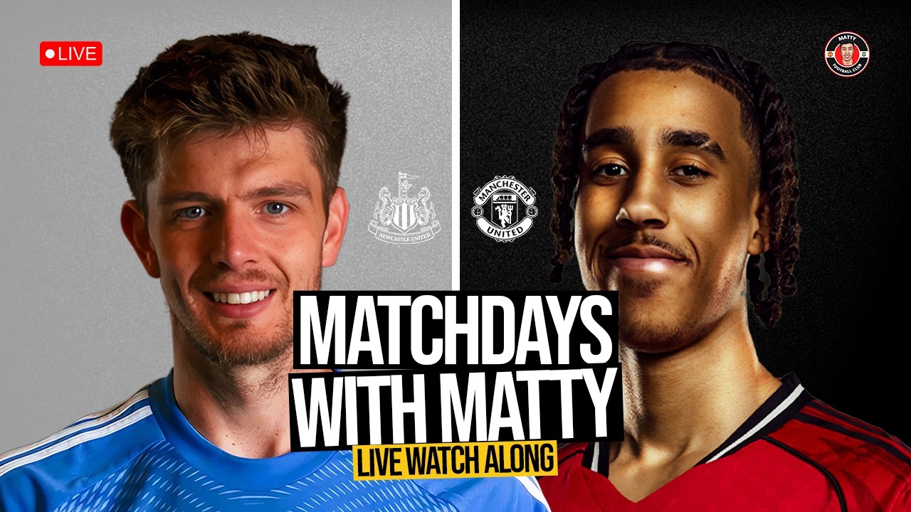 Manchester United vs Newcastle LIVE Watch Along | Premier League