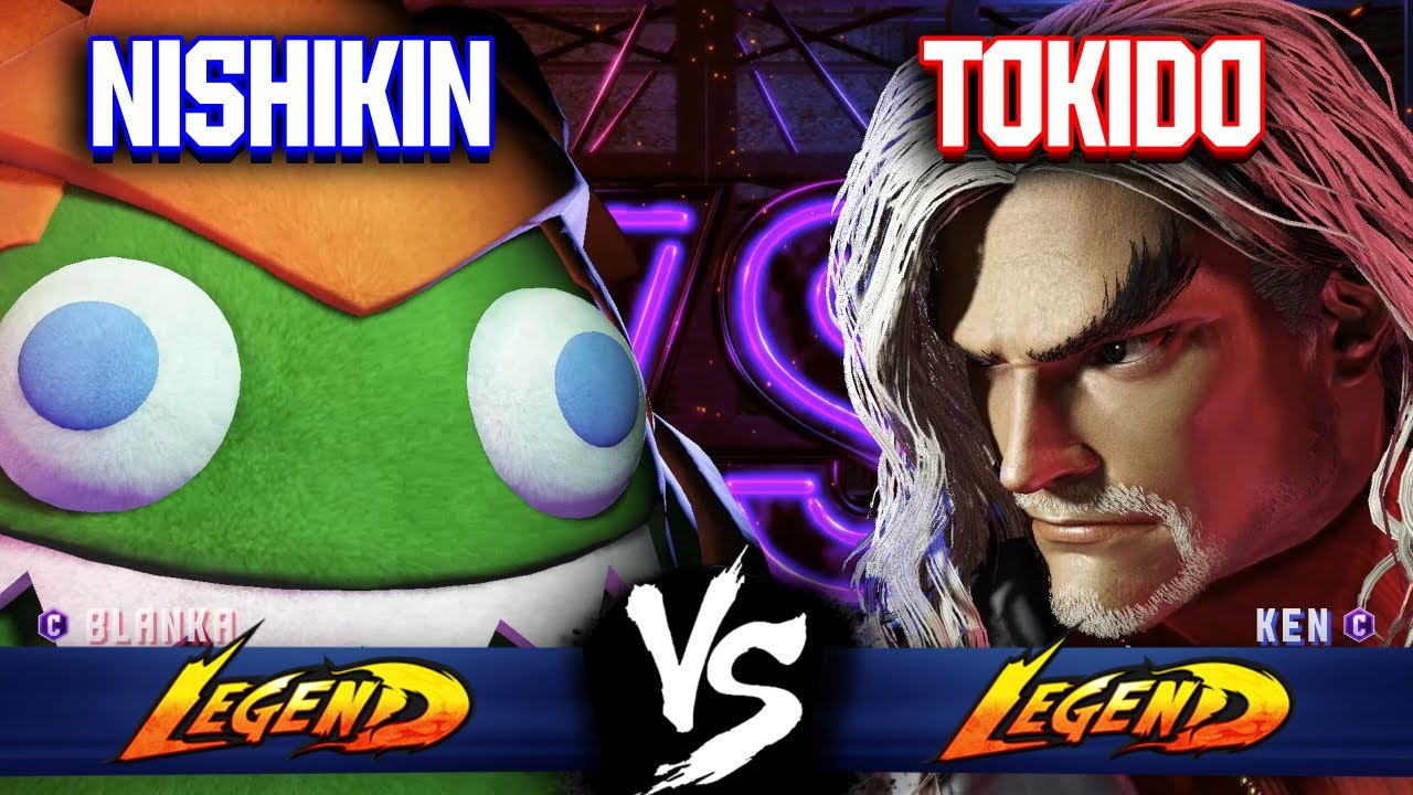 SF6 🔥 Nishikin (Blanka) Vs Tokido (Ken) 🔥 - Ranked Matches