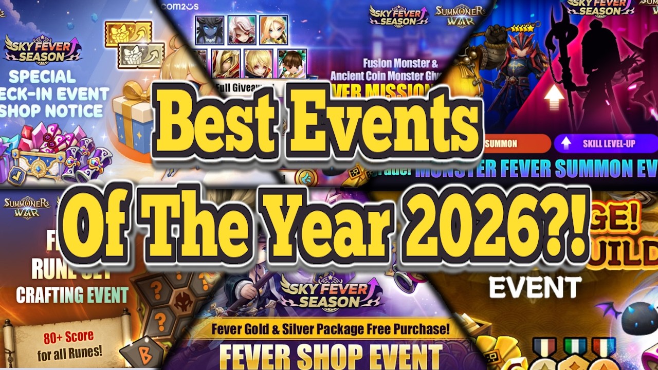 Ивенты Sky Fever возвращаются в 2026 году! Лучшие ивенты года? &mdash; Summoners War