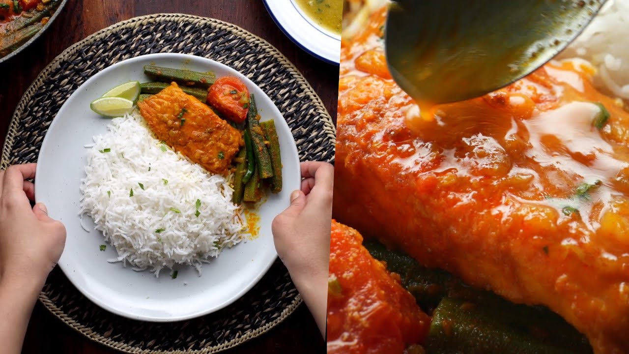 Spiced Salmon Curry With Okra Recipe