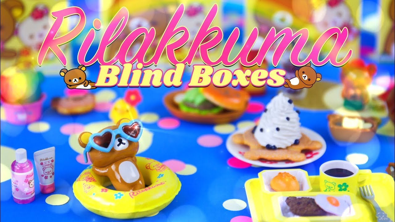 Re - Ment Aloha Rilakkuma Blind Boxes | COMPLETE SET