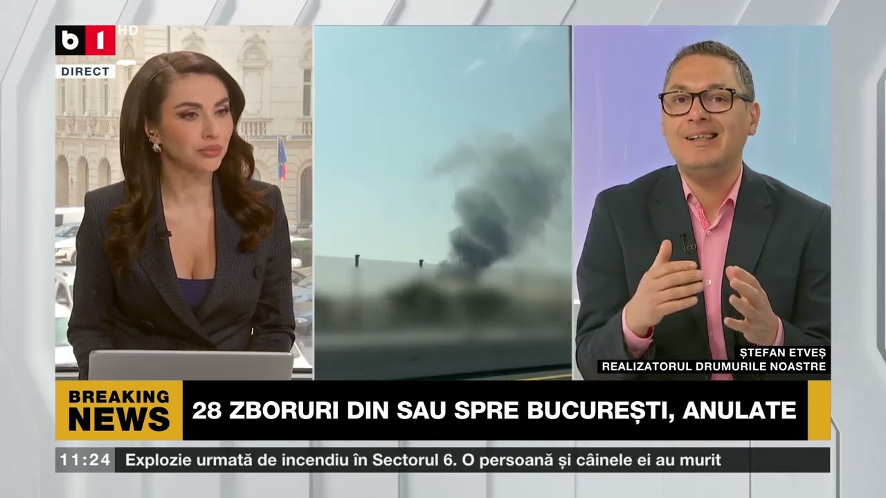ȘT. ETVEȘ, DRUMURILE NOASTRE, DESPRE REPATRIEREA ROMÂNILOR ȘI TRAFICUL AERIAN DAT PESTE CAP_Știri B1
