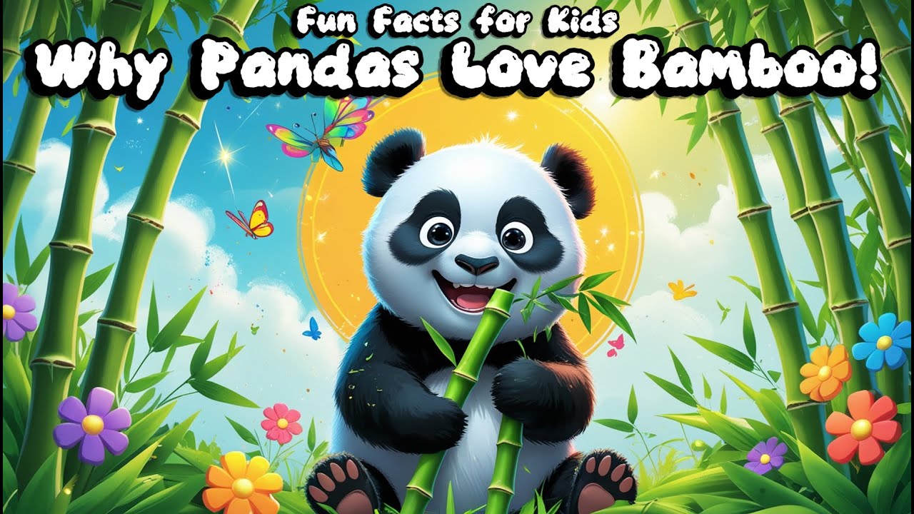 Why Pandas Love Bamboo | Fun Facts for Kids (5 Minutes)