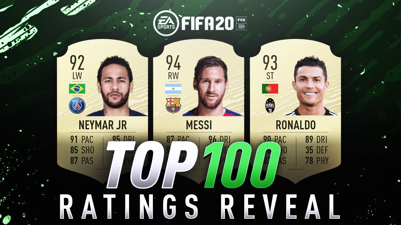 РЕЙТИНГИ 100 ЛУЧШИХ ИГРОКОВ FIFA 20! &mdash; FIFA 20 Ultimate Team