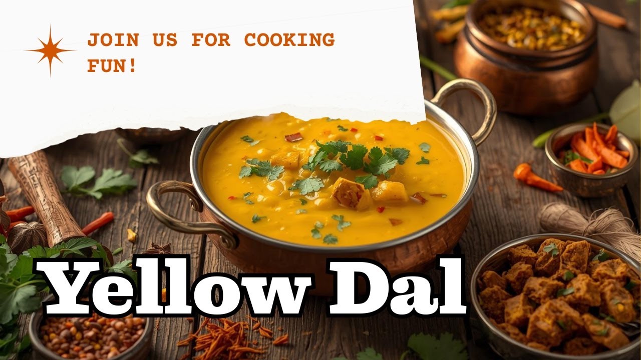 Protein Rich Yellow Dal & Soya Chunks — No More Boring Dal!