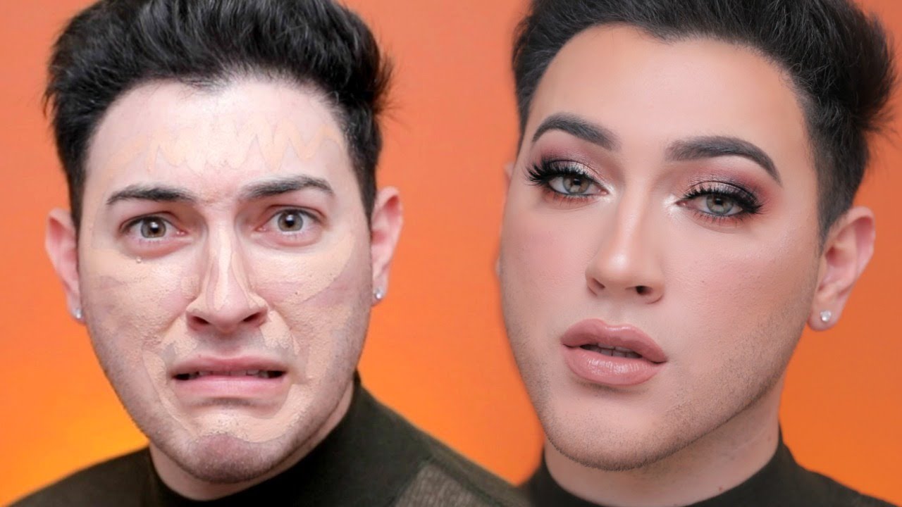 FULL COVERAGE GLAM MAKEUP TUTORIAL ON MANNY MUA