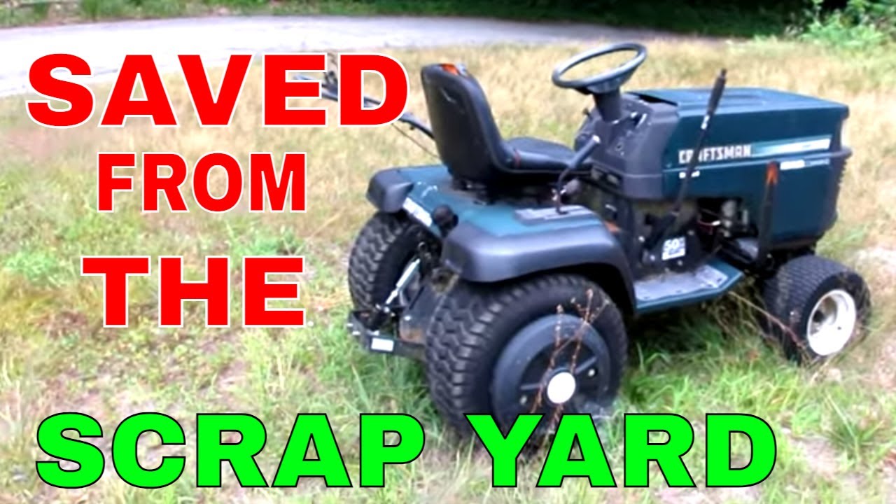 Free Busted Garden Tractor, But Can We Save It?