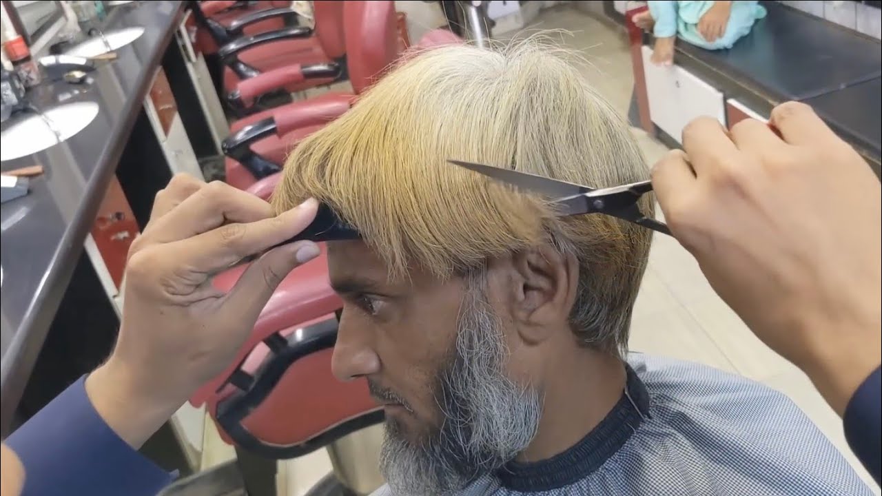 Golden Shade Hair Refresh | Professional Haircut Process