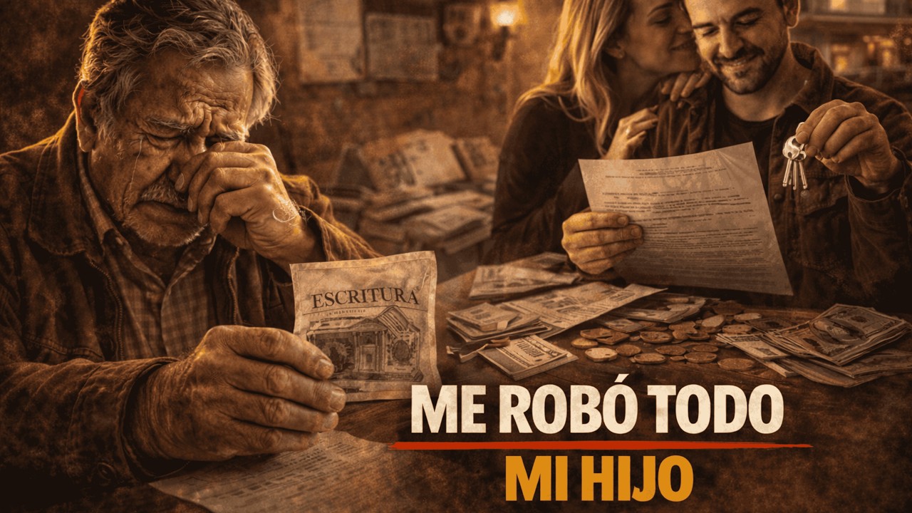 mi propio HIJO me echó de mi CASA por una MUJER que no lo quería