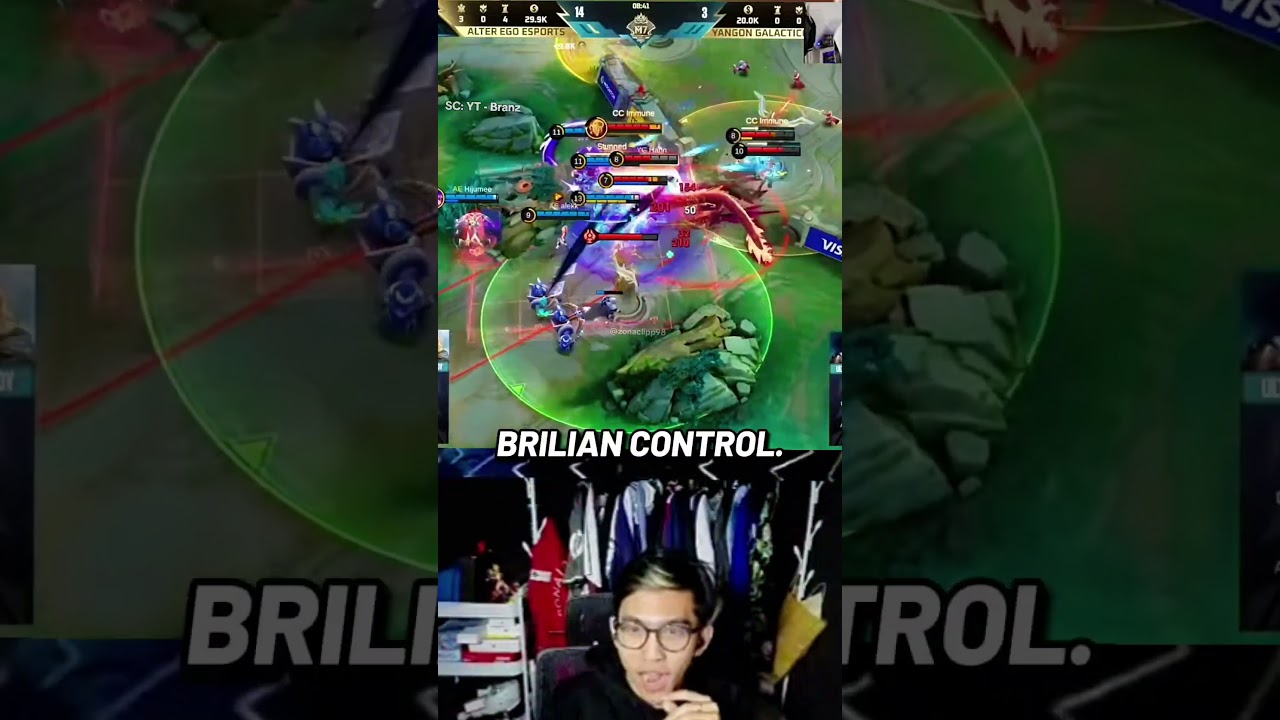 Brilian Control || Reaksi Branz Lihah Terizla AE Nino. 