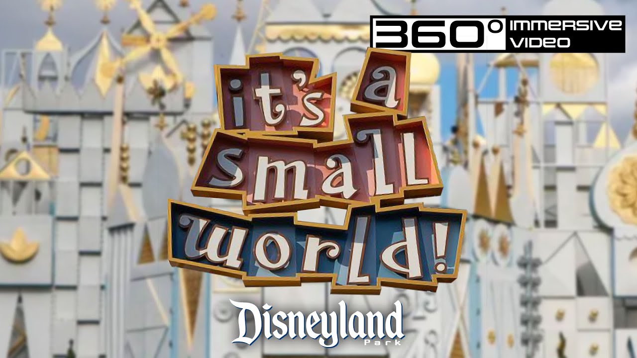 It's a Small World - Immersive 6.1K 360&deg; Virtual Ride | Disneyland 2023
