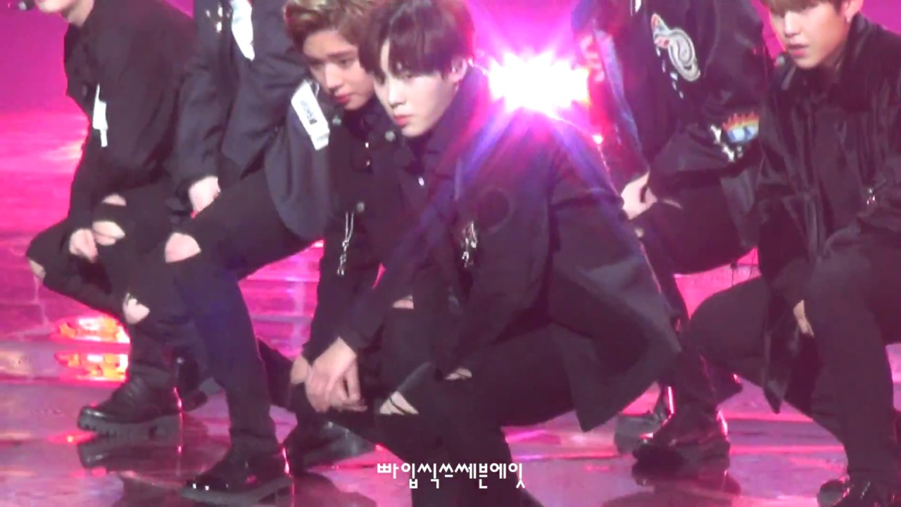 171229 kbs가요대축제 워너원 활활(burn it up) (prequel remix) 하성운 focus 직캠