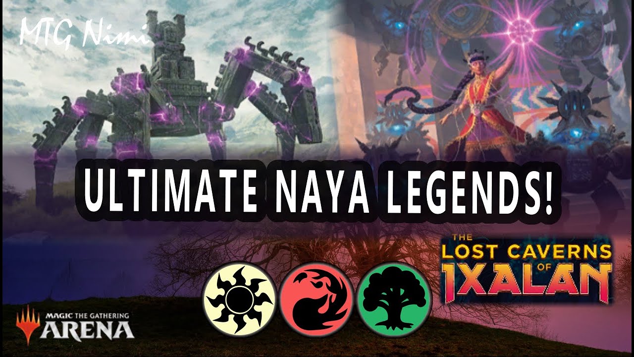 The Ultimate Naya Legends in the ladder | The Lost Caverns of Ixalan | Standard Gameplay | MTG Arena