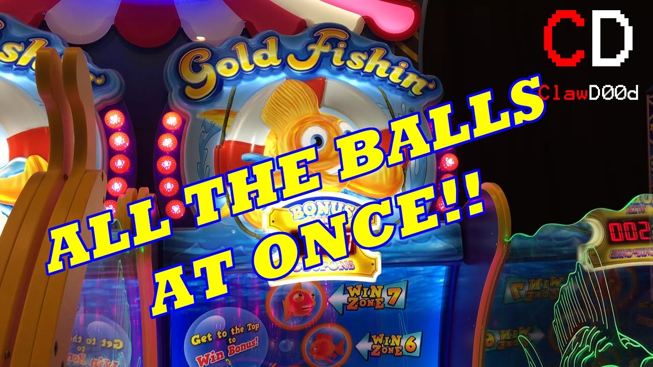 Gold Fishin THROWING ALL THE BALLS AT ONCE!
