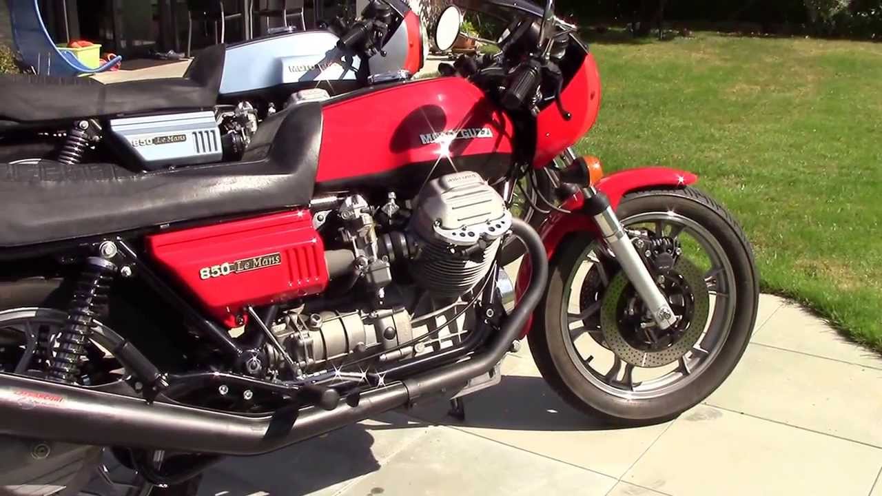 Moto Guzzi 850 Le Mans MK1 V-Twin 1st & 2nd serie - Simply beautiful :-)!
