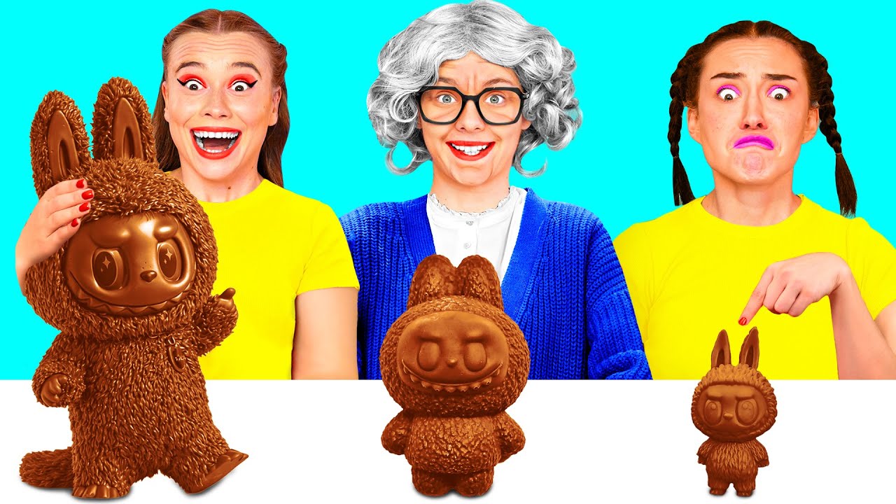 تحدي لوحة كبيرة أو متوسطة أو صغيرة | من سيفوز في معركة المطبخ السرية BaRaFun Challenge