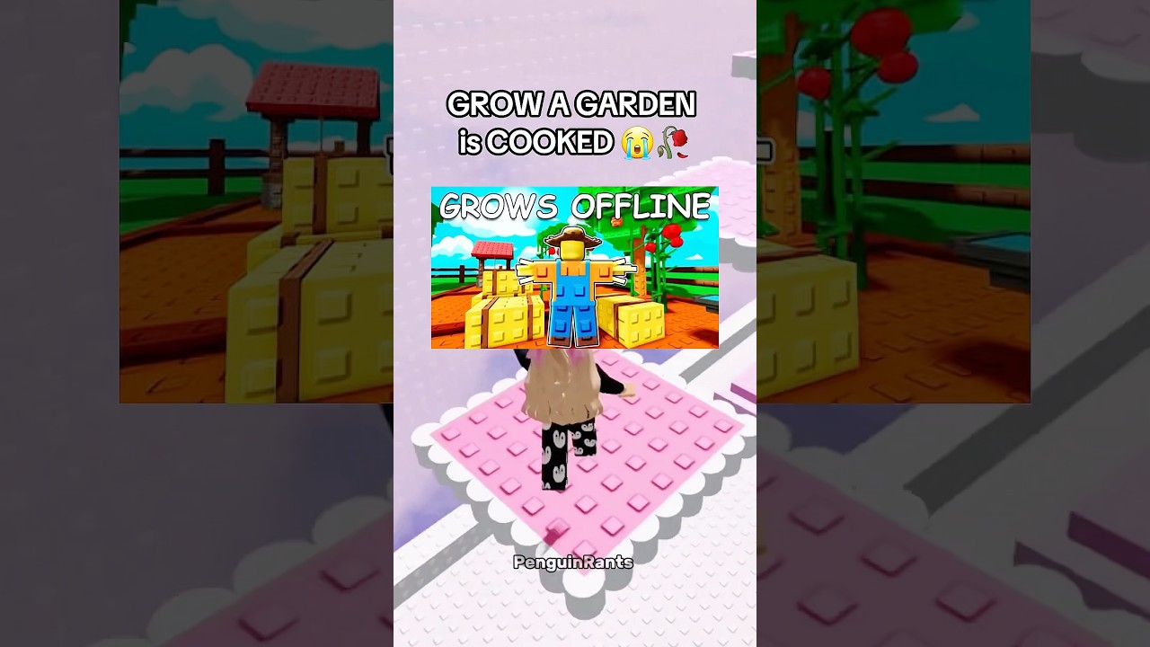 Jandel Abandoned Grow a Garden 😭🙏 #shorts  #roblox #robloxrant #rbIx #relatable