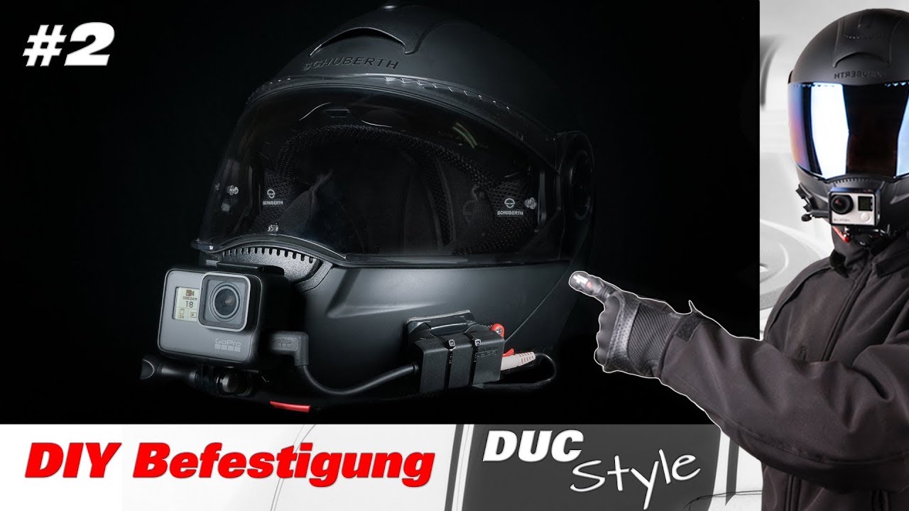 Action Cam Gopro Helm Befestigung Kinn DIY Variabel