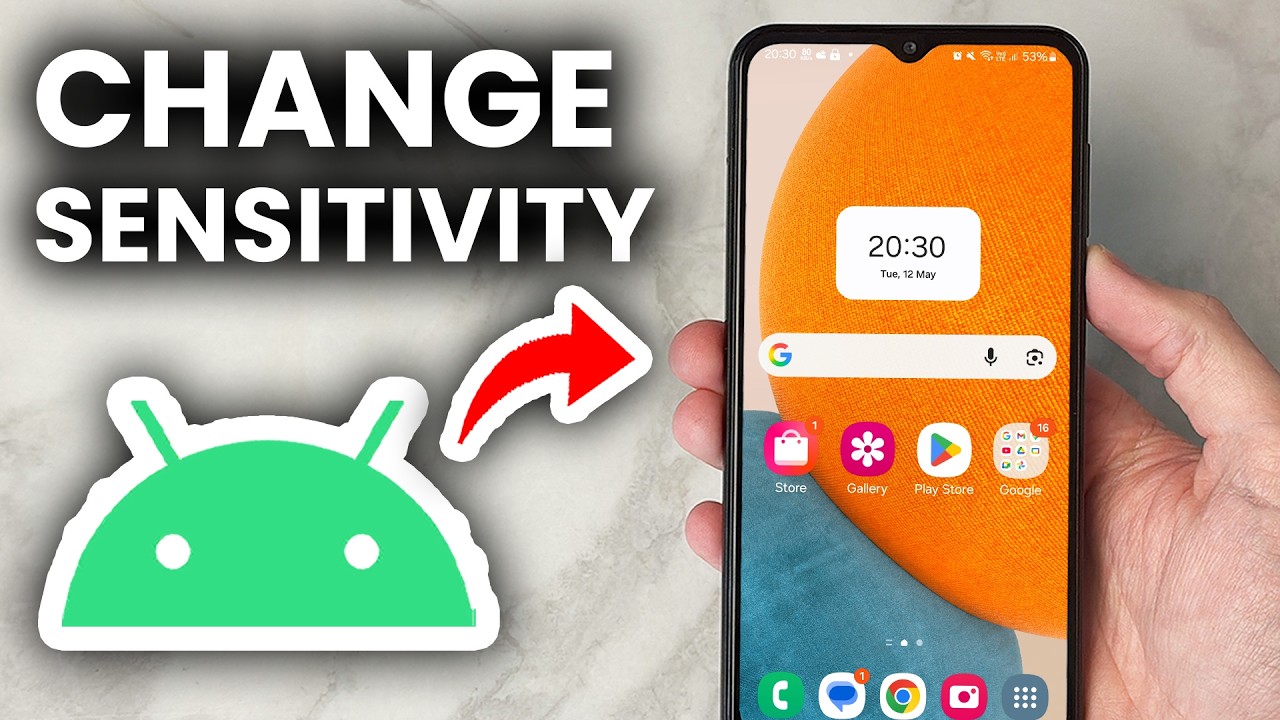 How To Change Touch Sensitivity On Android Phone - Full Guide