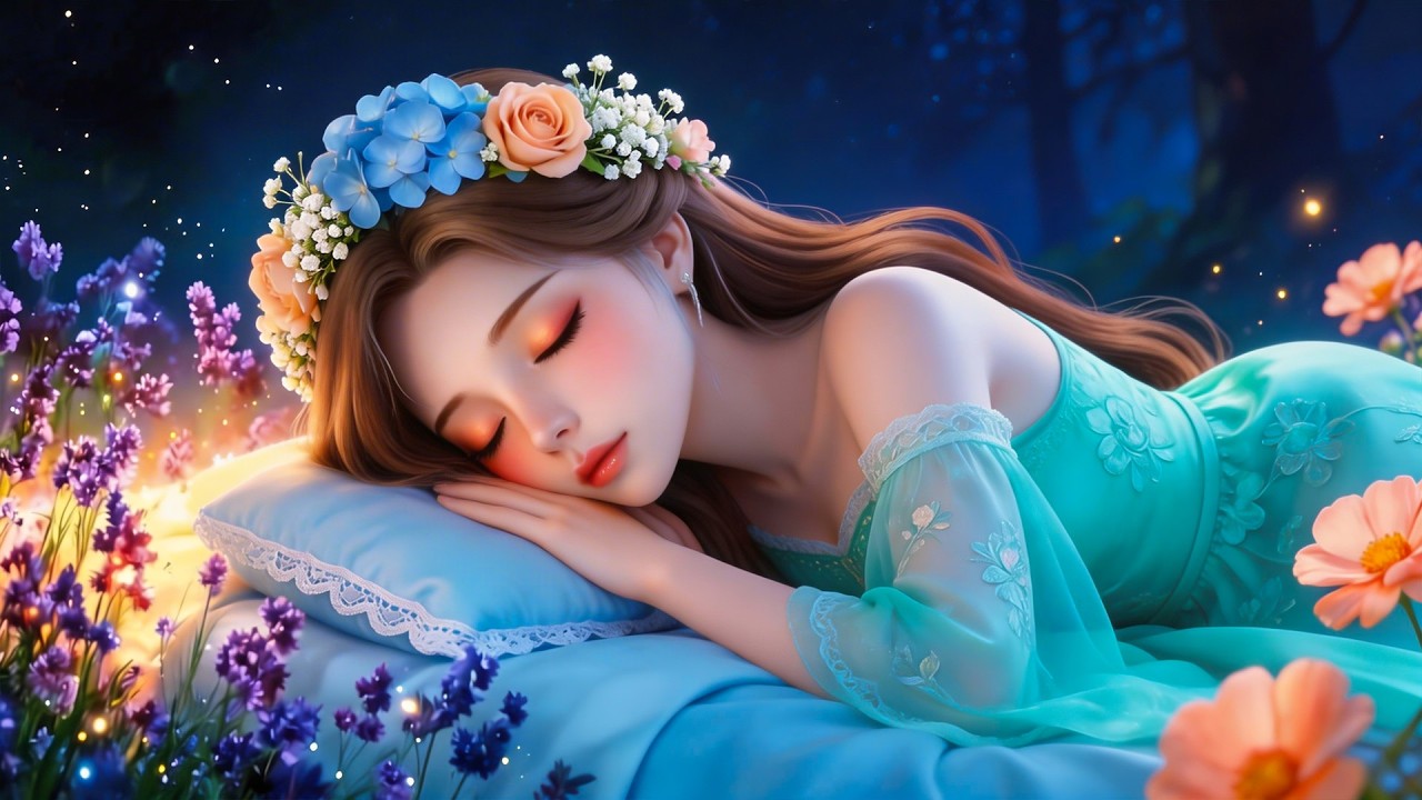 Fall Into Sleep Instantly (No Ads) • Heal Stress, Anxiety & Low Mood • Goodbye Insomnia Forever