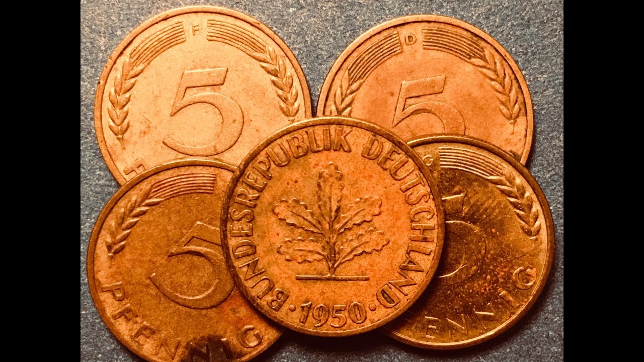 Germany 5 Pfennig 1950