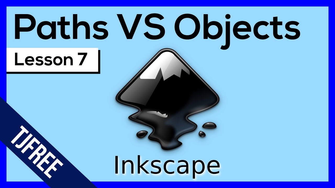 Урок 7 по Inkscape — Рисование линий и контуров против объектов