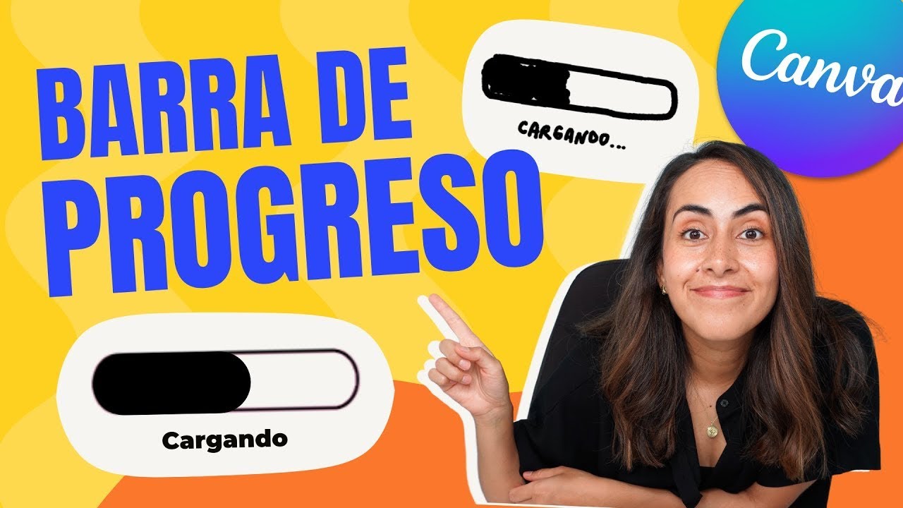 Cómo crear una Barra de Progreso animada (GIF) - Fácil y gratis en Canva!