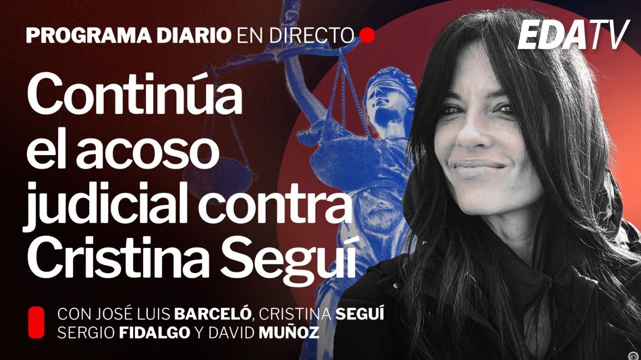 Continúa el acoso judicial contra Cristina Seguí