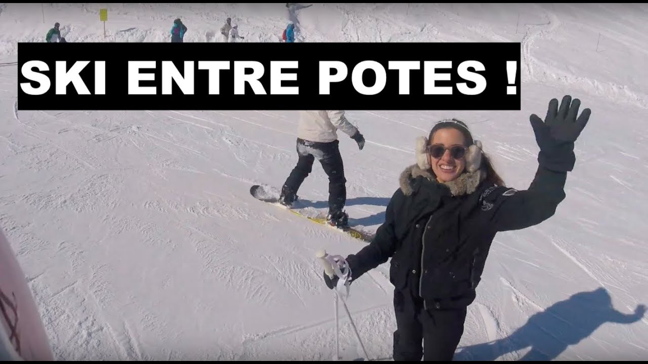 Ski entre potes à Puy St Vincent