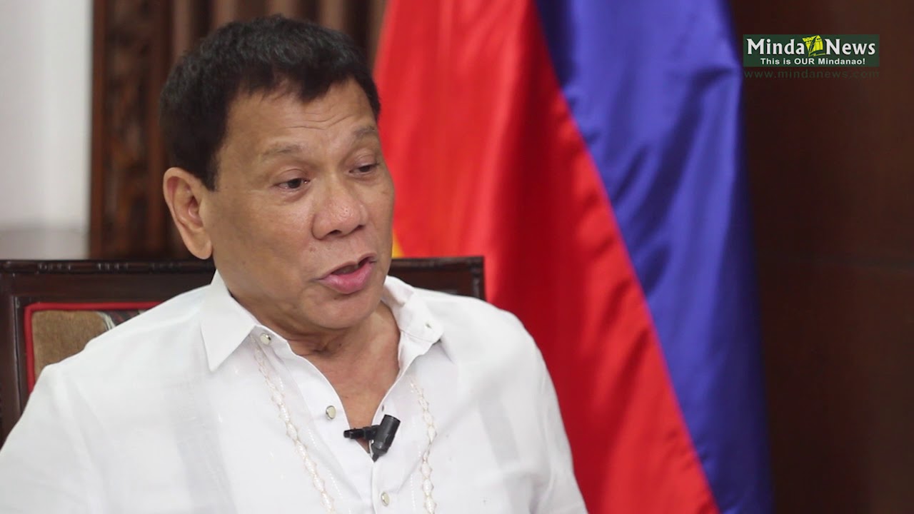 Duterte: You have to enforce fear