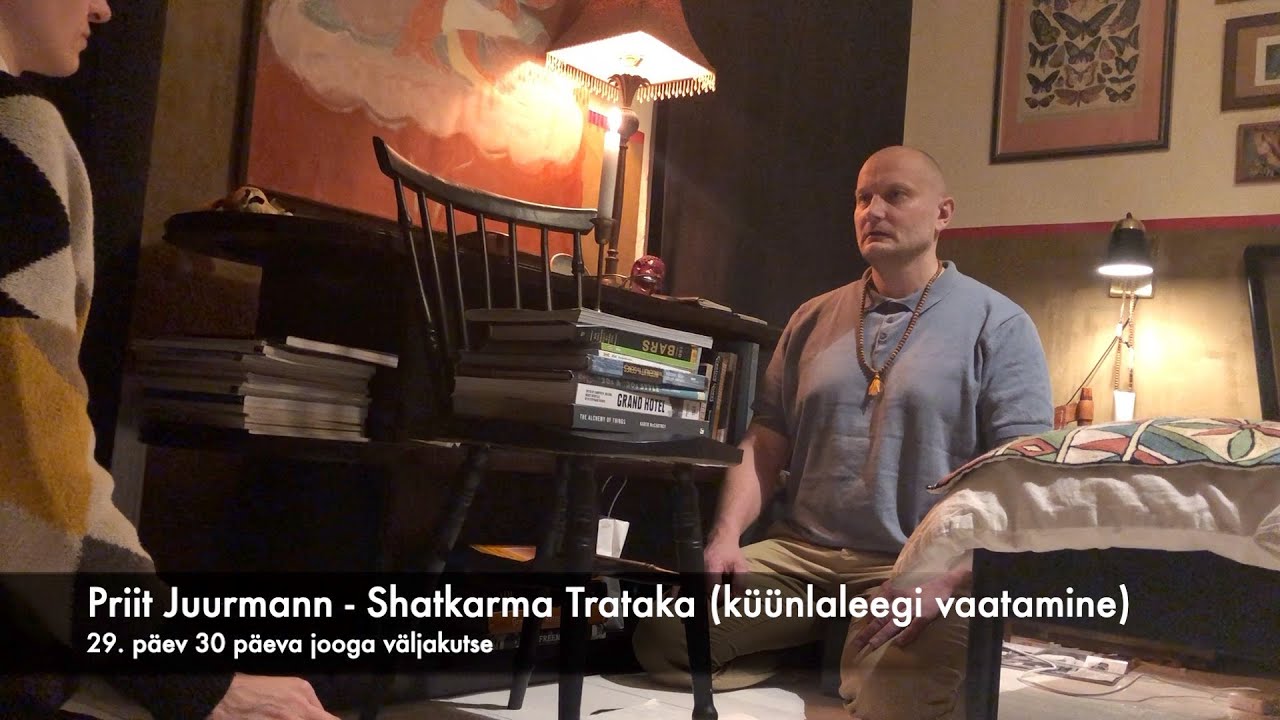 29. päev. Priit Juurmann - Shatkarma Trataka (küünlaleegi vaatamine). 13 minutit