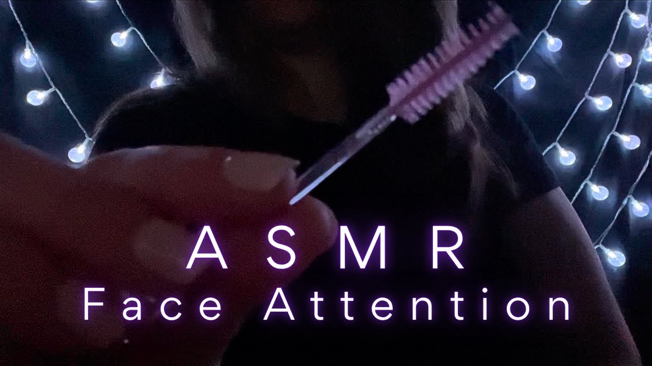 ASMR ⎪10 HOURS Sleepy Face Attention ~ Layered Soft Rain Storm 🌧️💆🏼‍♀️