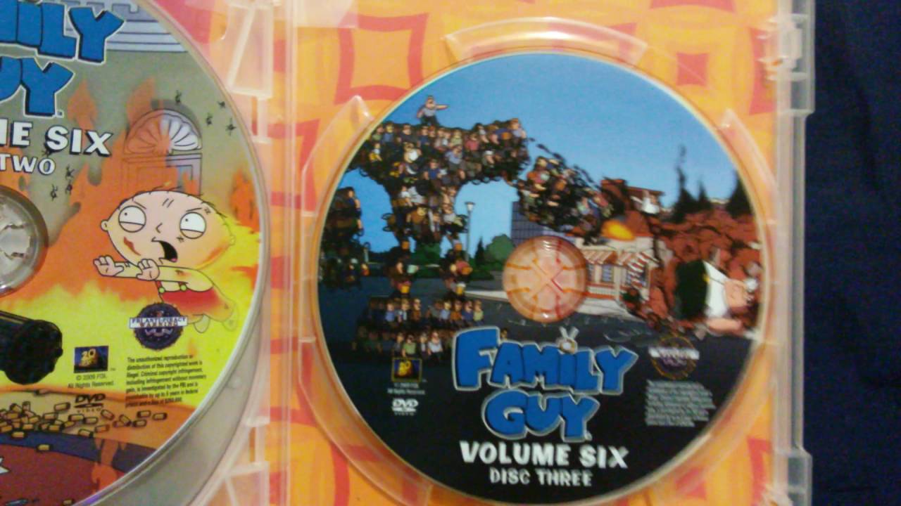 My Family Guy DVD Collection 2016 Version