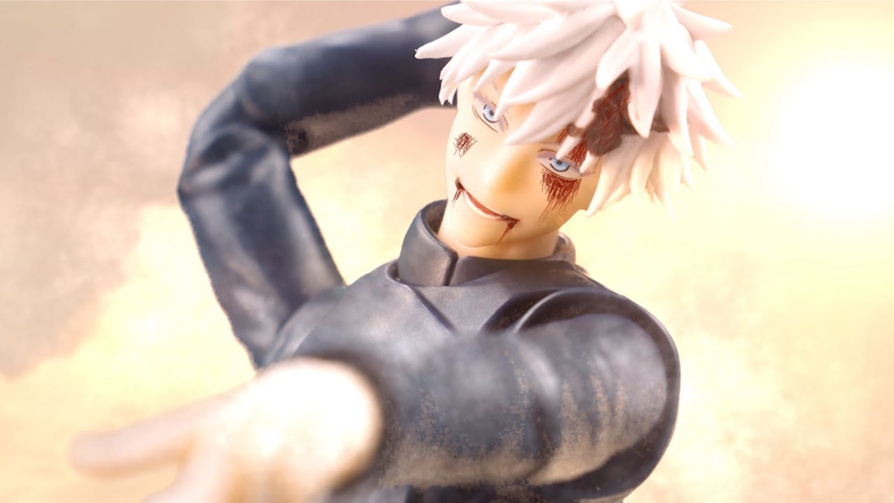 呪術廻戦 gojo vs toji round 2 stop motion 五条 伏黒甚爾