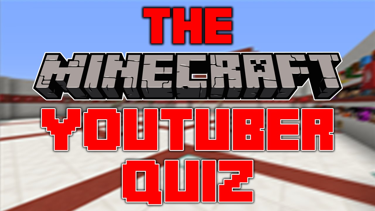 The Minecraft YouTuber Quiz - I SUCK!!!
