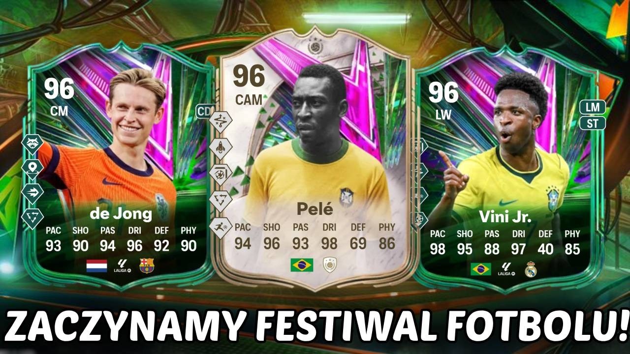 THE FOOTBALL FESTIVAL BEGINS! PELE FOR EVERYONE!