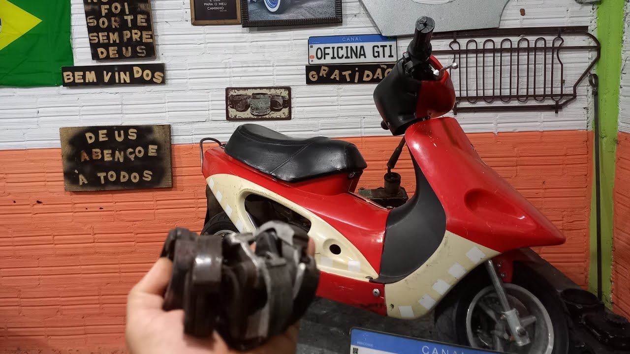 coloquei 4 embreagem  na mini moto e gastou  o que houve