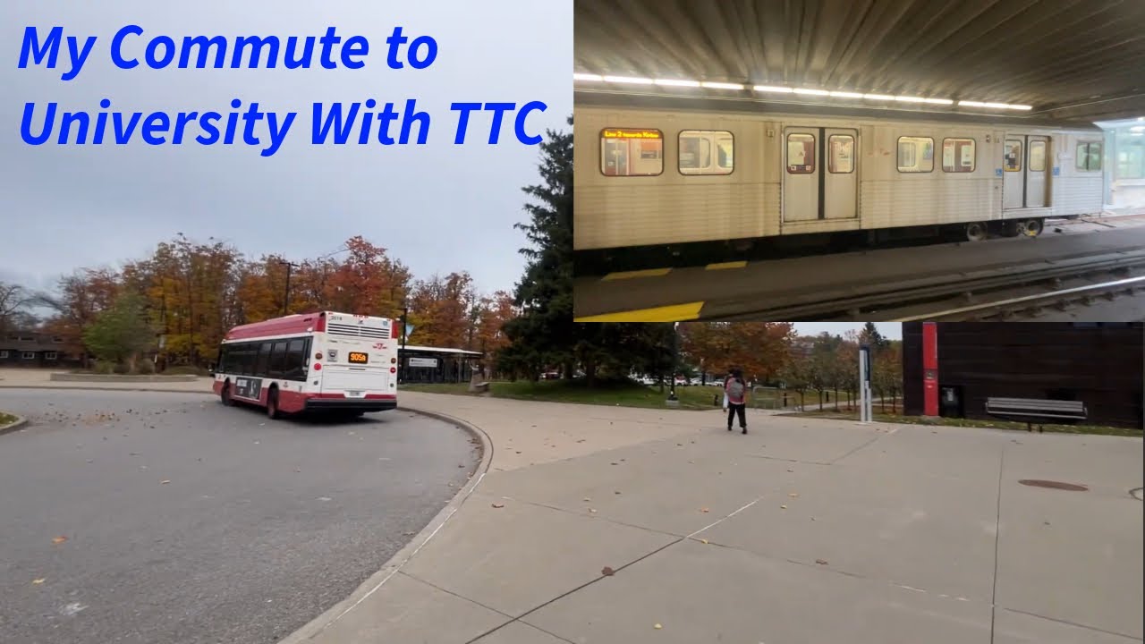 My 90-Minute Commute to University in Toronto Using Public Transit 11/3/2025