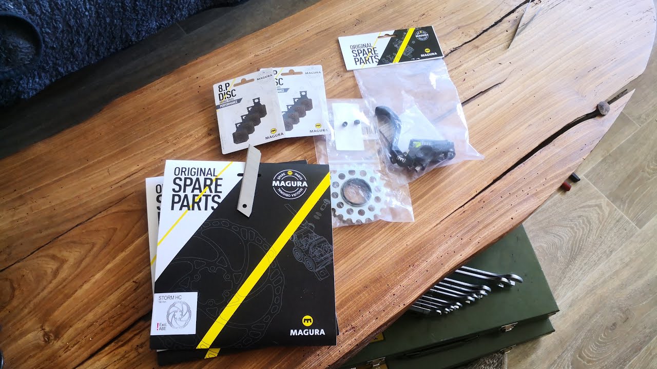 let's do it / Reparatur und Wartung am Trike / HP Velotechnik, Magura MT 7 (gefilmt mit Kartoffel)