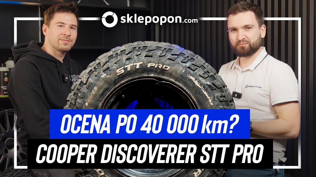Cooper DISCOVERER STT PRO po 40 000 km w terenie!